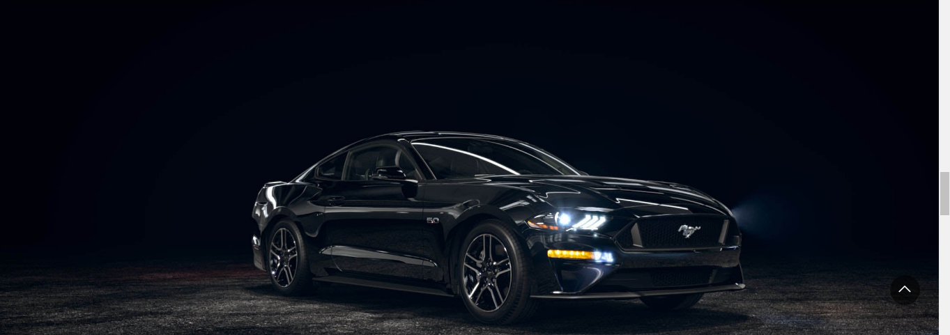Black Ford Mustang Ecoboost