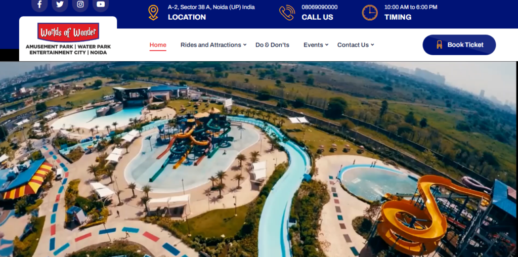 Wow Water park Noida Ticket Price 2024 [Couple Tickets, Nearest]