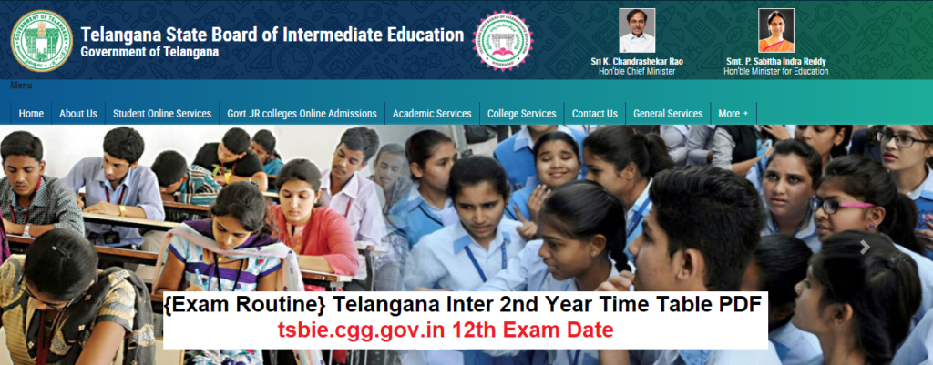 {Exam Routine} Telangana Inter 2nd Year Time Table 2024 PDF