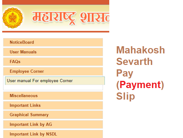 Mahakosh Sevarth Pay Slip