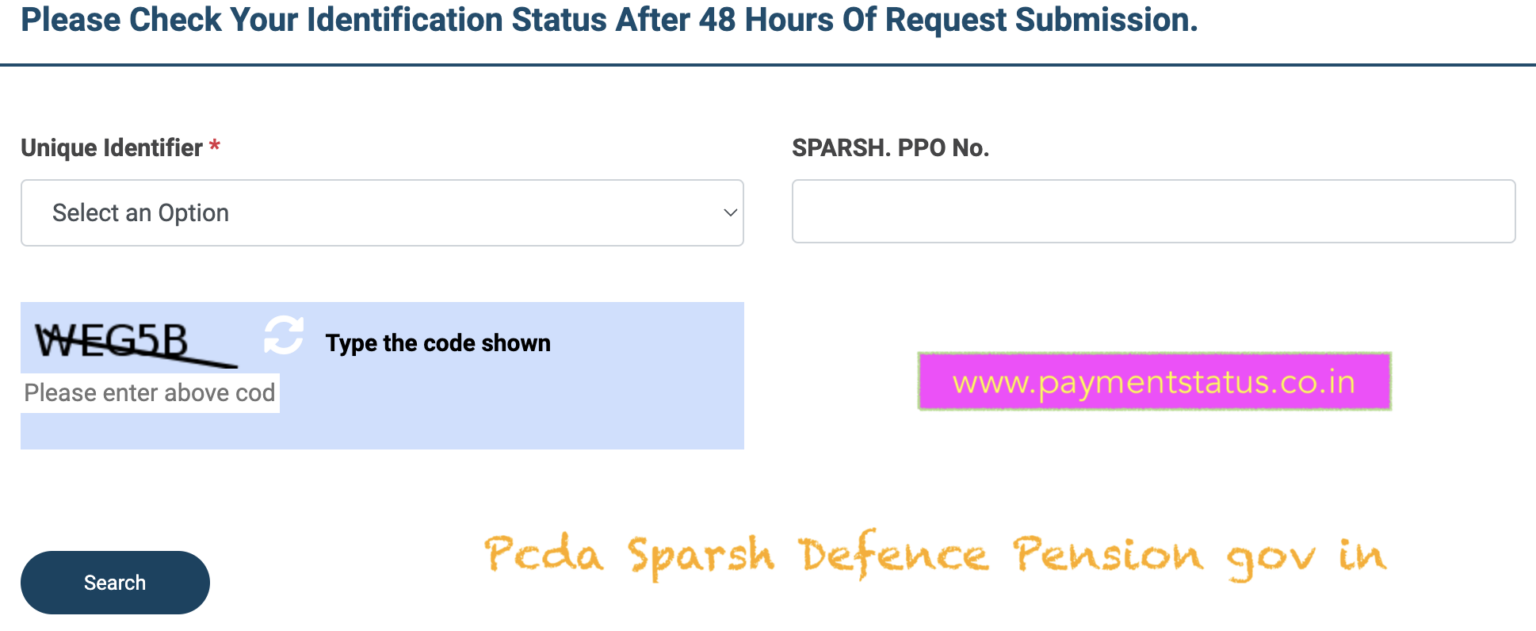 Pcda Sparsh Defence Pension 2024 Certificate [Track] link Online