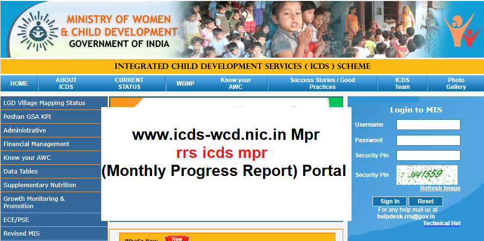 www.icds-wcd.nic.in 