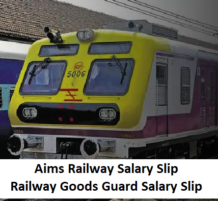 Aims Railway Salary Slip