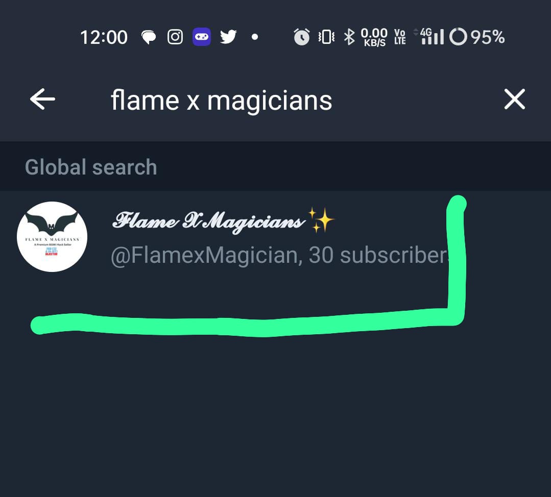 Flame X Magicians On Telegram