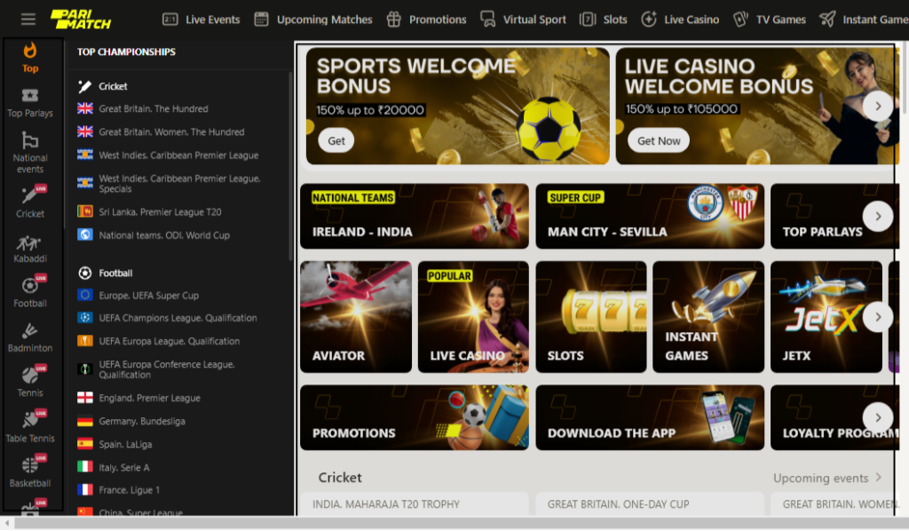 Parimatch Online Betting - parimatch.india [Pari Match Apk Login].