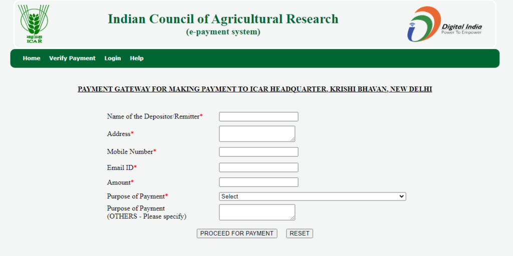 Icar Iiwbr Karnal Seed Portal Registration