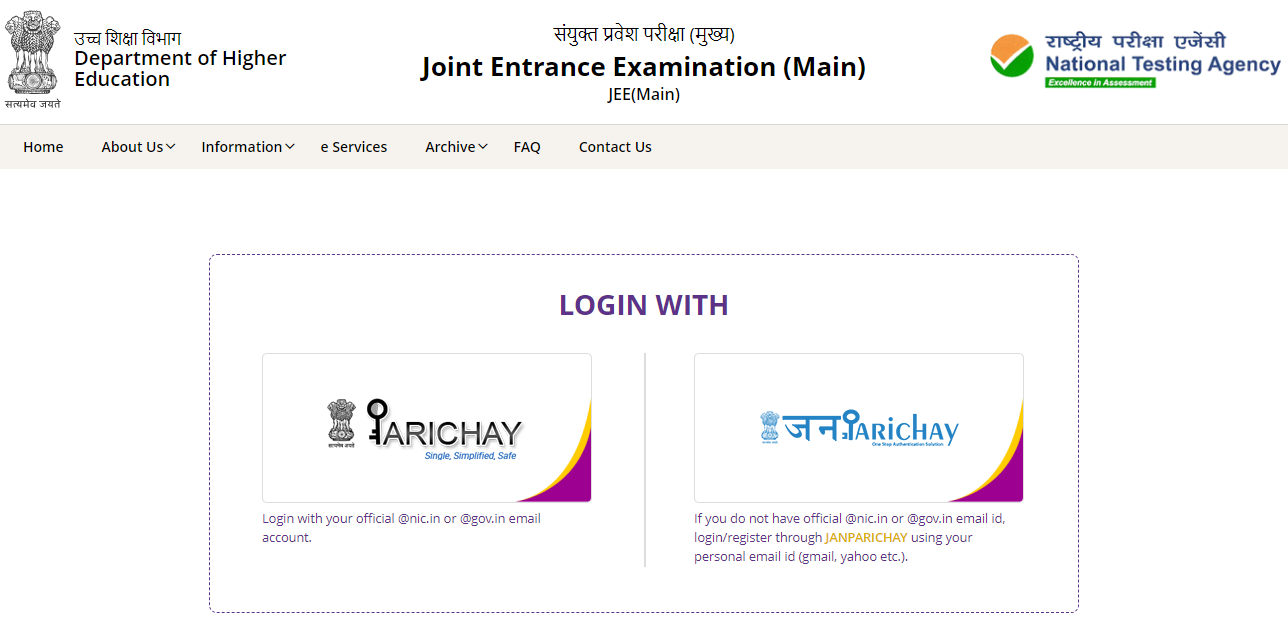 Jee Mains 2024 Registration